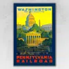 Homezia West Point New York Vintage Travel Unframed Print Wall Art