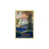 Homezia West Point New York Vintage Travel Unframed Print Wall Art