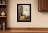 Homezia What I Love Most 4 Black Framed Print Kitchen Wall Art