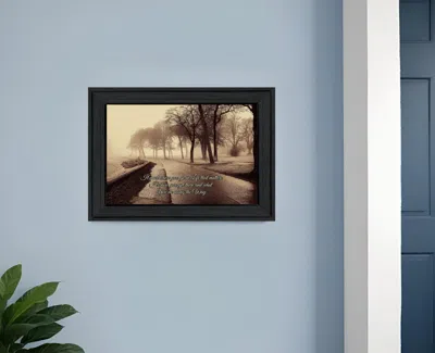 Homezia What Really Matters Black Framed Print Wall Art
