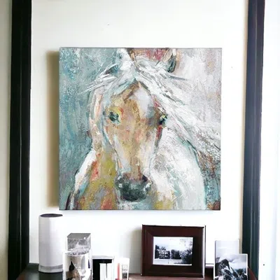 Homezia Whimsical Horse Unframed Print Wall Art