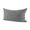 Homezia White And Black Pattern Lumbar Throw Pillow Cover