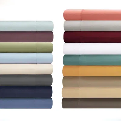 Homezia White King Cotton Blend 1000 Thread Count Washable Duvet Cover Set