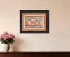 Homezia Whoooo Loves You Black Framed Print Wall Art