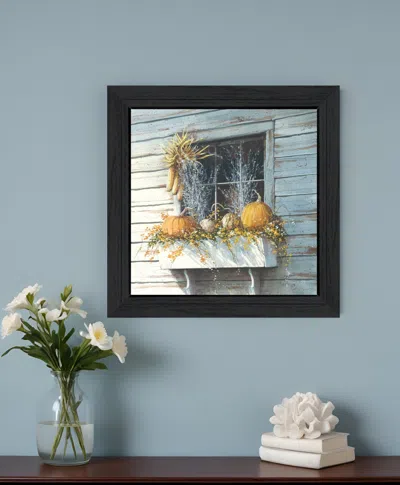 Homezia Window Dressing Black Framed Print Wall Art