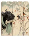 Homezia Winter Robin Unframed Print Wall Art