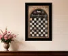 Homezia Woolsey Board Game 2 Black Framed Print Wall Art