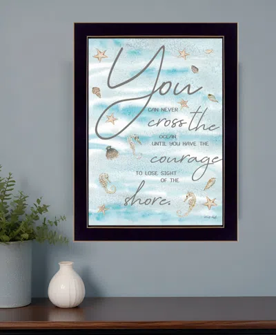 Homezia You Can Never 1 Black Framed Print Wall Art