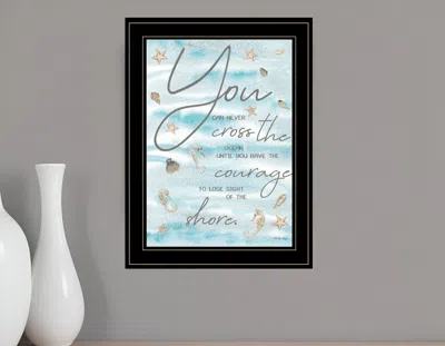 Homezia You Can Never 3 Black Framed Print Wall Art In Multi