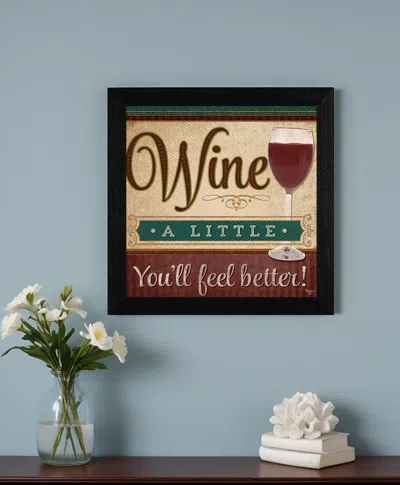 Homezia Youll Feel Better Black Framed Print Wall Art