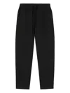 Homies Marbella Drawstring Cargo-pocket Trousers In Black