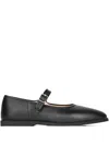 Homies Polly Ballet Flats In Black