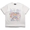 Homme + Femme Men's Carnival Short Sleeve Tee In White In White
