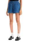 HOMME GIRLS SHORTS IN CHAMBRAY