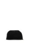 Homme Plisse Black Polyester Baseball Cap In Blue