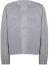 Homme Plisse Circle Knit Cardigan