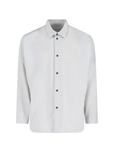 Homme Plisse Classic Shirt In White