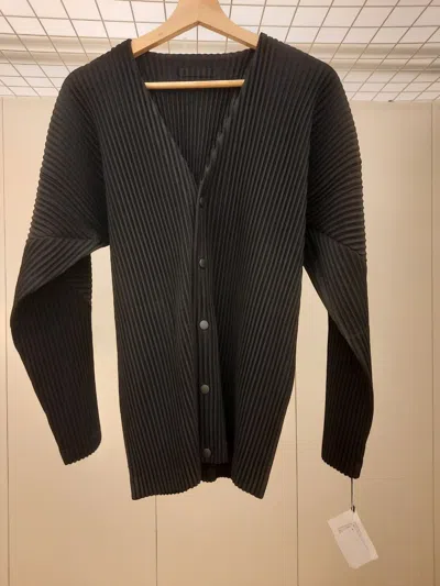 Pre-owned Homme Plisse Issey Miyake X Issey Miyake New Homme Plisse Cardigan