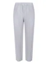 Homme Plisse Pleated Pants In Gray