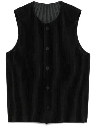 Homme Plisse Tailored Pleats 1 Waistcoat
