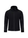 Homme Plisse Zip Hoodie In Black