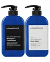 Hommeface Hair And Body Wash Shower Set 33.8 Fl Oz. In No Color