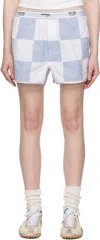 Hommegirls Blue Otw By Vans Edition Patchwork Boxer Shorts