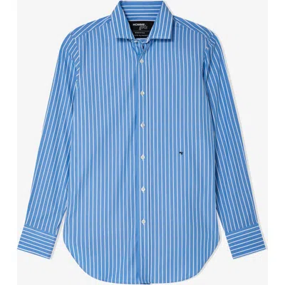 Hommegirls Classic Stripe Shirt In Blue
