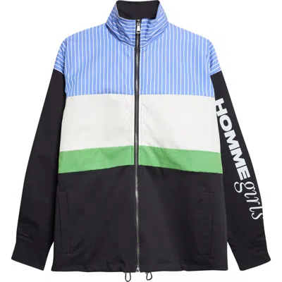 Hommegirls Cotton Anorak Jacket In Multi