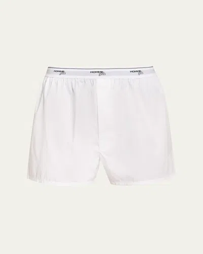 HOMMEGIRLS LOGO-BAND COTTON BOXER SHORTS
