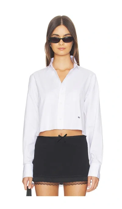 Hommegirls Original Cropped Shirt In Animal Print