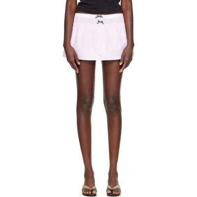 Hommegirls Pink Check Miniskirt