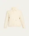 Hommegirls Womens Yellow Stripe Striped Padded Cotton-poplin Jacket