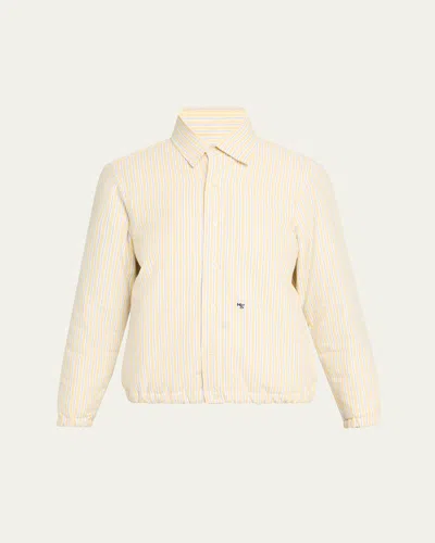 HOMMEGIRLS STRIPED BOMBER JACKET