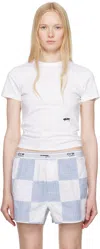 Hommegirls White Otw By Vans Edition Fitted T-shirt