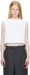 Hommegirls White Shell Top