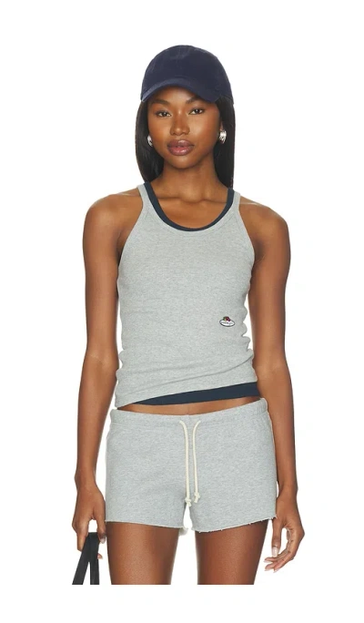 Hommegirls X Fruit Of The Loom Cami Tank Top 2-pack In Gray