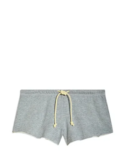 Hommegirls X Fruit Of The Loom Fruity Drawstring Shorts In Gray