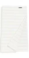 Hommey Bath Towel Biscuit In White
