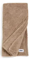 Hommey Faux Fur Blanket Warm Grey In Brown