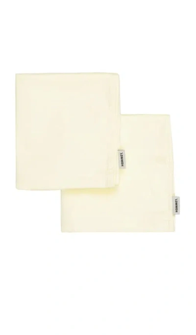 Hommey Pillowcase Pair In Neutral