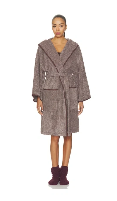 Hommey Robe In Brown