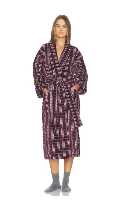 Hommey Robe In Burgundy