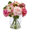 Homplanti 10" Rose And Berry Arrangement