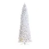 Homplanti 10' Slim White Christmas Tree With 800 Lights And 2420 Tips