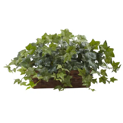 Homplanti 12.5" Puff Ivy W/ledge Basket