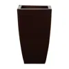 Homplanti 13" Tapered Square Metal Planter