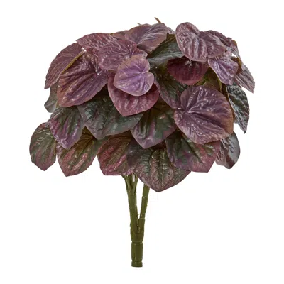 Homplanti 14" Peperomia Artificial Plant (set Of 6) (real Touch)