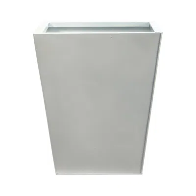 Homplanti 15" Classic Square Metal Planter