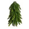 Homplanti 17" Christmas Pine Artificial Tree In Decorative Planter